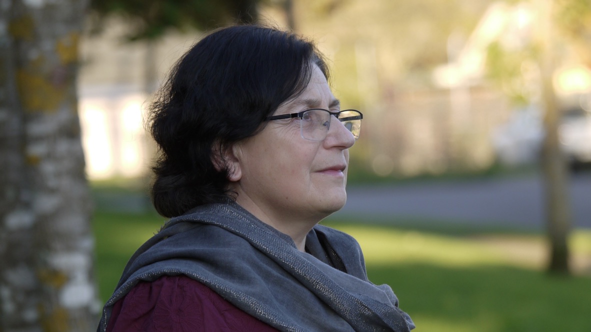 Profesora Cecilia Rubio.